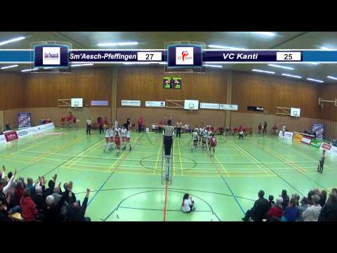 NLA 2014/15: Sm'Aesch-Pfeffingen - VC Kanti 3:0