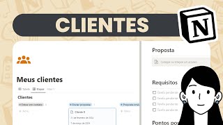 Como organizar clientes no Notion | Todas as informações em um só lugar!