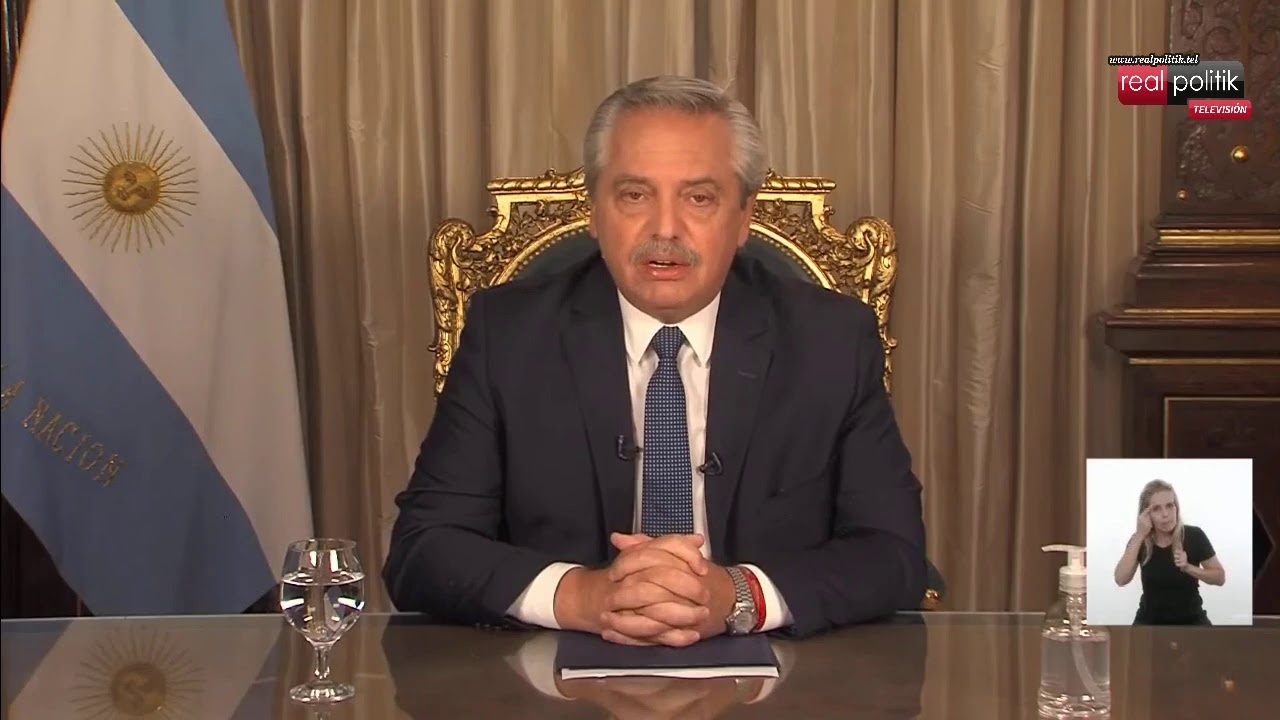 A un año del inicio de la cuarentena, habló Alberto Fernández