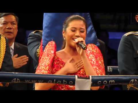 MORISSETTE AMON sings The Philippine National Anthem(Lupang Hinirang)