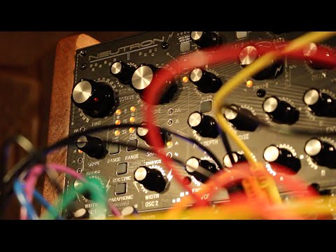 Muting voices with a stage sequencer (dub techno on the modular)