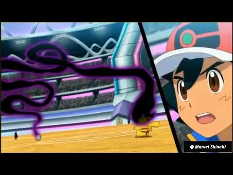 Cynthia's  Spiritomb use " Destiny Bond " on Ash Pikachu | Pokemon journeys Ep 123 , 124, 125
