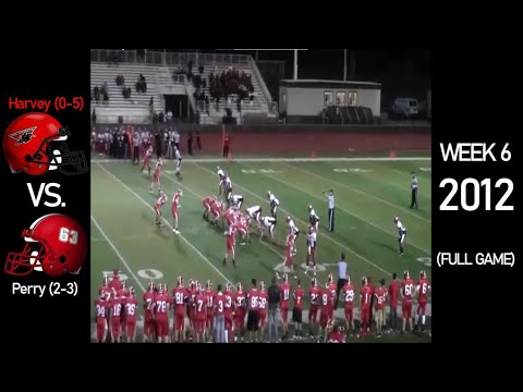 Harvey Red Raiders (0-5) vs. Perry Pirates (2-3) - 2012 Ohio High School Football (FULL GAME)