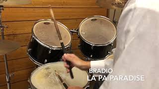 【叩いてみた】【一発録り】【BRADIO】LA PA PARADISE 耳コピで叩いてみた 【ドラム】【耳コピ】