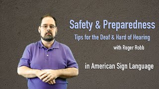 Winter Weather Hazards and Safety Tips ASL Video