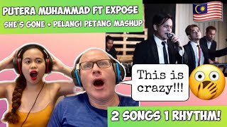 Download lagu She's Gone X Pelangi Petang Mashup (Cover By Putera Muhammad ft Xpose) | REACTION!🇲🇾 mp3