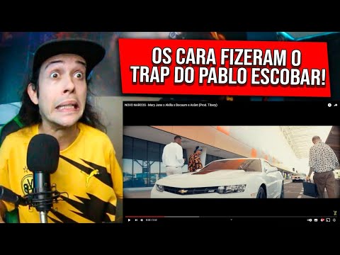 (o real trap de verdade 🔥) NOVO NARCOS - Mary Jane x Akilla x Bocaum e Axânt - REACT/REAÇÃO