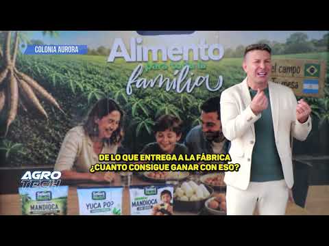 #AgroTech: Más productos industrializados con mandioca en Colonia Aurora