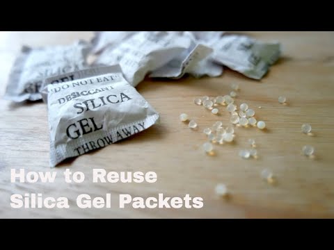 How to Reuse Silica Gel Packets?