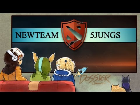 [ Dota2 ][ Game 1 ] NEWTEAM vs 5JUNGS - The Defense Season 5 Stage 1 - Thai Caster