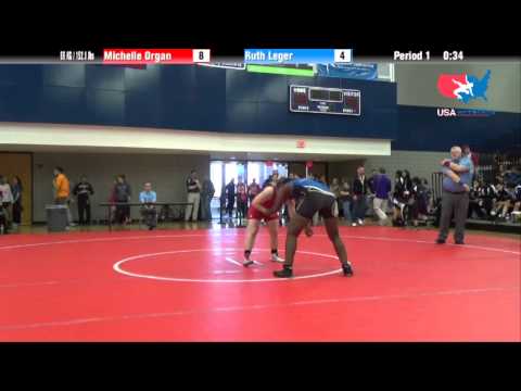 69 KG R1 - Michelle Organ (Campbellsville) vs. Ruth Leger (Lindenwood)