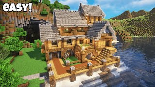 Minecraft Ultimate Fisherman's Base⚒️