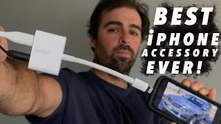 The Best iPhone Accessory EVER! | Belkin Adapter Review