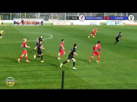 Serie D Girone G, Nuova Florida - Lansuei 2 - 0