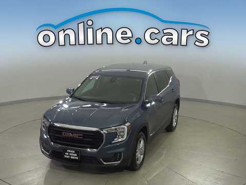Certified Used 2024 Blue GMC SLE image 1