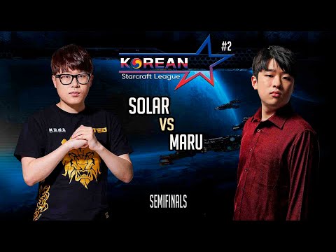 StarCraft 2 - Solar vs Maru Korean Starcraft League #2