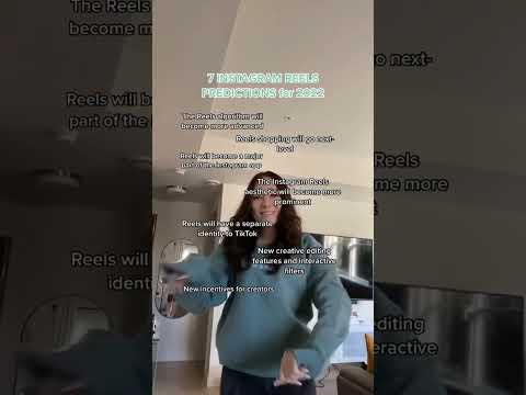 Instagram Reels Trends + Predictions for 2022! ✨ #shorts