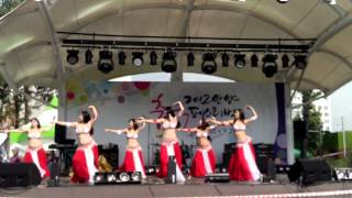 preview picture of video 'Belly dance @Samduk park, Anyang'