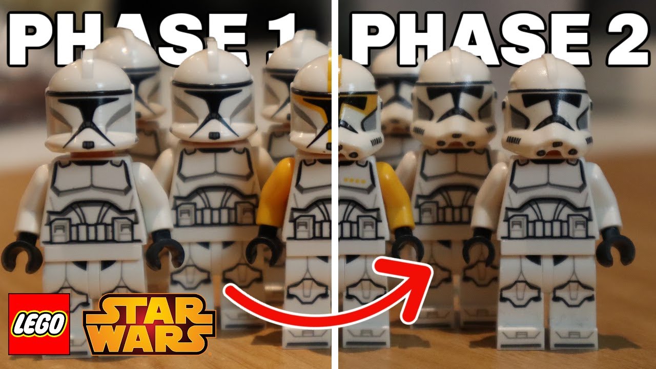 Watch video I UPGRADED LEGO PHASE 1 Clones to PHASE 2! Now I UPGRADED LEGO PHASE 1 Clones to PHASE 2!