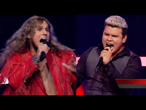 Sebastián Palma y Bryan Avilés retumbaron el escenario con su tremendo knockout - La Voz Perú