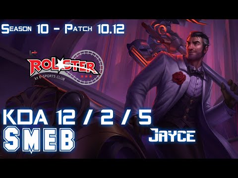 KT Smeb JAYCE vs AKALI Top - Patch 10.12 KR Ranked