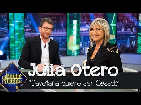 Julia Otero: "Yo creo que Cayetana Álvarez de Toledo quiere ser Pablo Casado" - El Hormiguero 3.0