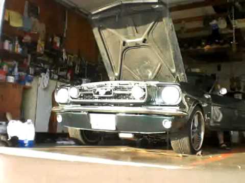 66 mustang patriot headers install
