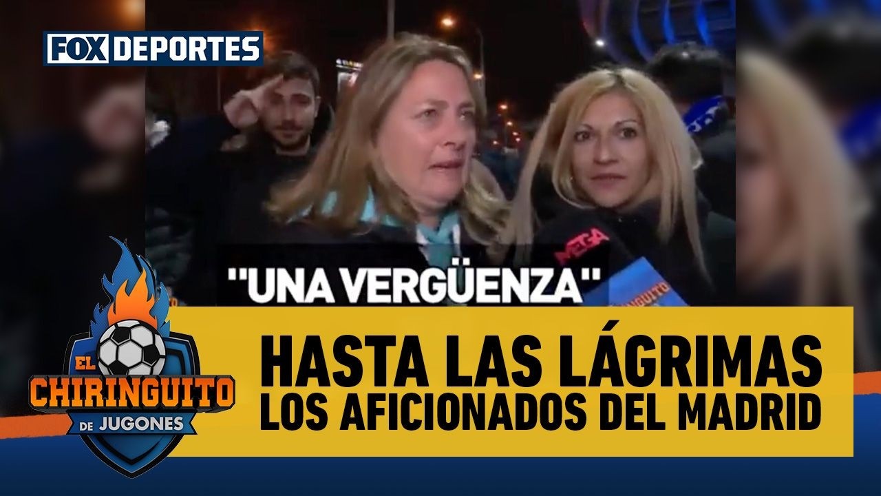 Hasta las LÁGRIMAS... 👑😢 Absoluta decepción del MADRIDISMO con sus jugadores | El Chiringuito