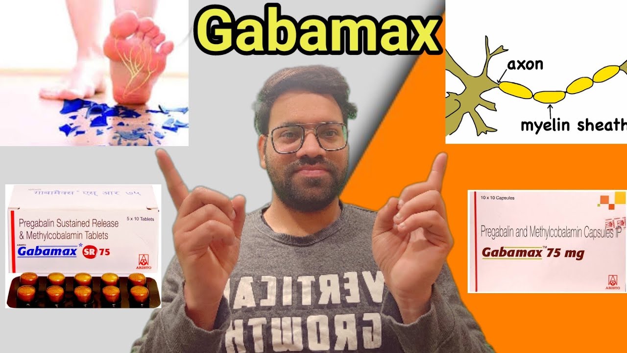 Watch video Gabamax tablet SR75 | Pregabalin and Methylcobalamin strong combination for all neuropathic pain | Now Gabamax tablet SR75 | Pregabalin and Methylcobalamin strong combination for all neuropathic pain |