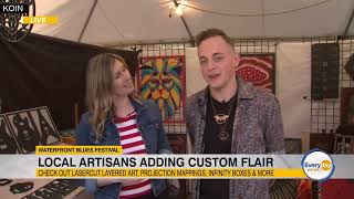 Visiting PiCraft Creations with Joseph Tiegs at Waterfront Blues Festival