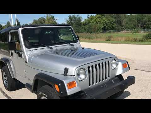 2002 Jeep Wrangler X Apex Edition 4WD 2dr SUV in Big Bend, Wisconsin - Video 1