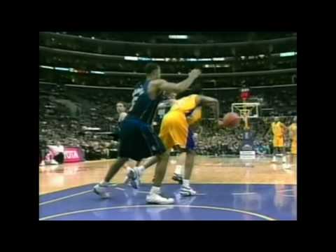 Kobe Bryant 2001-02 • 19 points, 9 rebounds, 5 assists vs. Dallas Mavericks