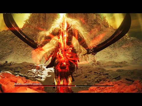 Consort Radahn vs Overpowered Blasphemous blade build