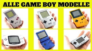Alle Gameboy Modelle ! Game Boy Classic Pocket Adv