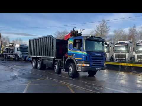 Scania P380 8x4 Steel Tipper Grab Manual (07 L 1138 - Law Trucks)