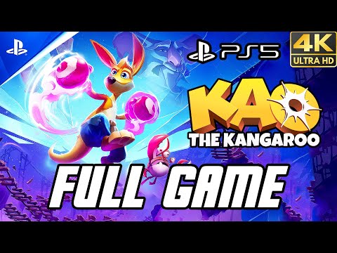 Kao the Kangaroo | Full Game Gameplay Playthrough Longplay 100% [PS5 4K]