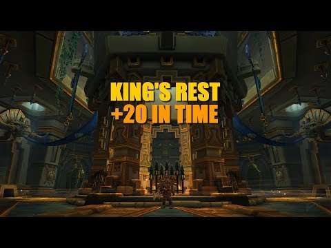 Mythic Plus Key - BFA season 2 -  King's Rest +20 in time