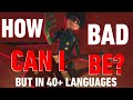 How Bad Can I Be MULTILANGUAGE COLLAB CC