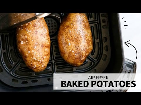 Air Fryer Baked Potatoes | Crispy & Fluffy!