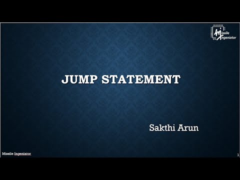Lesson - 56 | Jump statement in C | Part 1 | C Tutorial