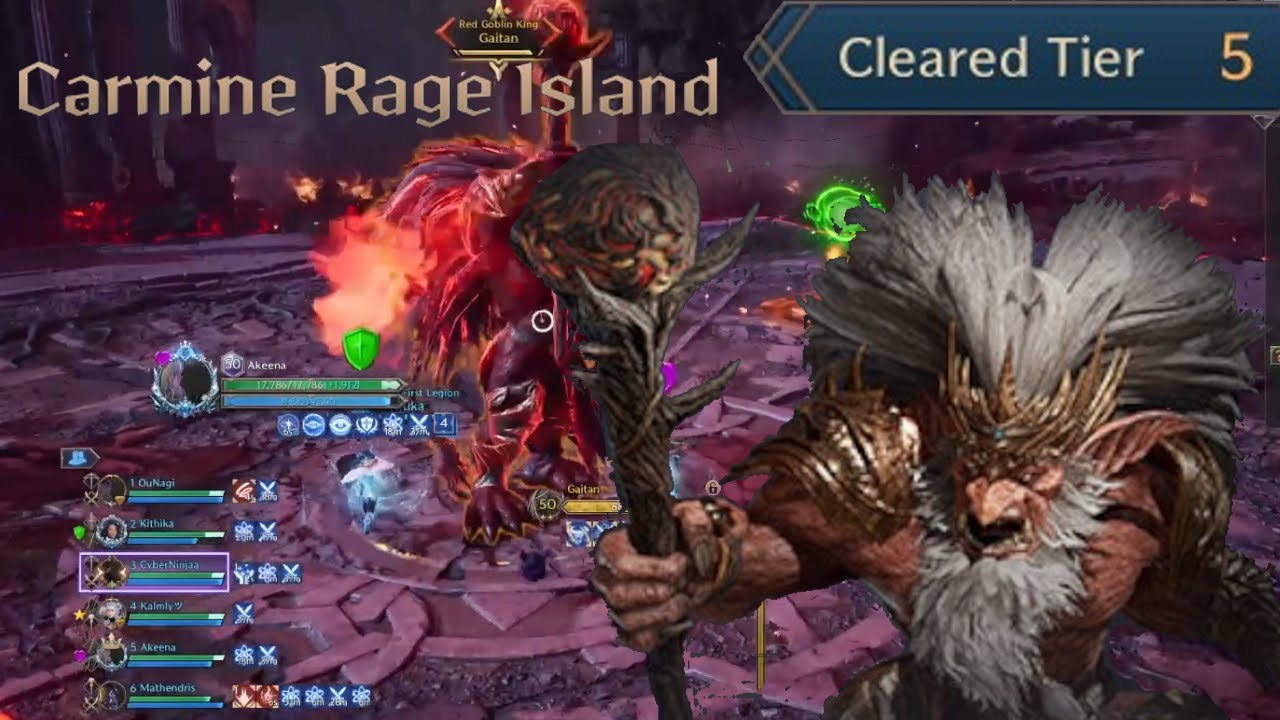 Carmine Rage Island Tier 5 Dungeon Guide