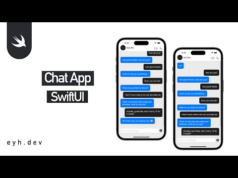 Chat App using SwiftUI - [Speed Code]