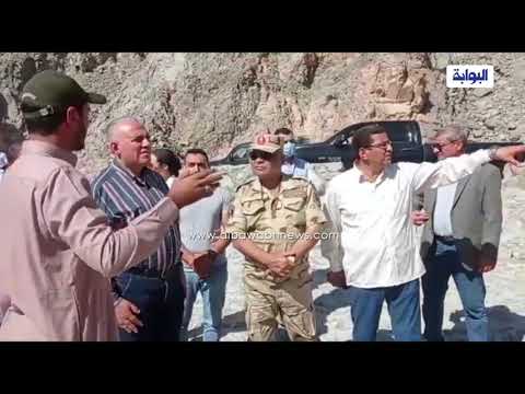 وزير الري يفتتح 3 منشآت جديدة لحماية طور سيناء من أخطار السيول
