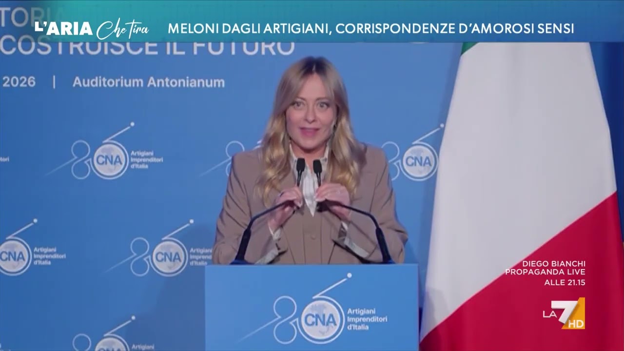 Meloni dagli artigiani, corrispondenze d'amorosi sensi