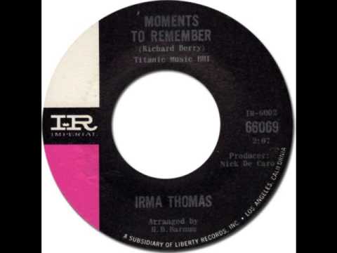 IRMA THOMAS - Moments To Remember [imperial 66069] 1964