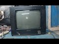 Videocon 14 Inch CRT TV Standby LED Working But No Display Picture Repair And Solution