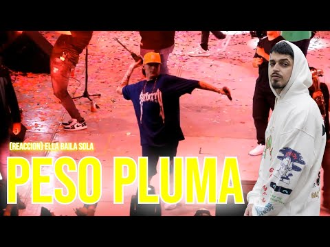 RAPERO ESPAÑOL ALUCINA CON peso pluma - ella baila sola (en vivo Cancún) (REACCION)