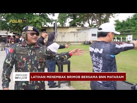 PRESISI UPDATE: TINGKATKAN KEMAMPUAN TAKTIS, BRIMOB NTB LATIH BNN MATARAM MENEMBAK 20/4/2025 18.00