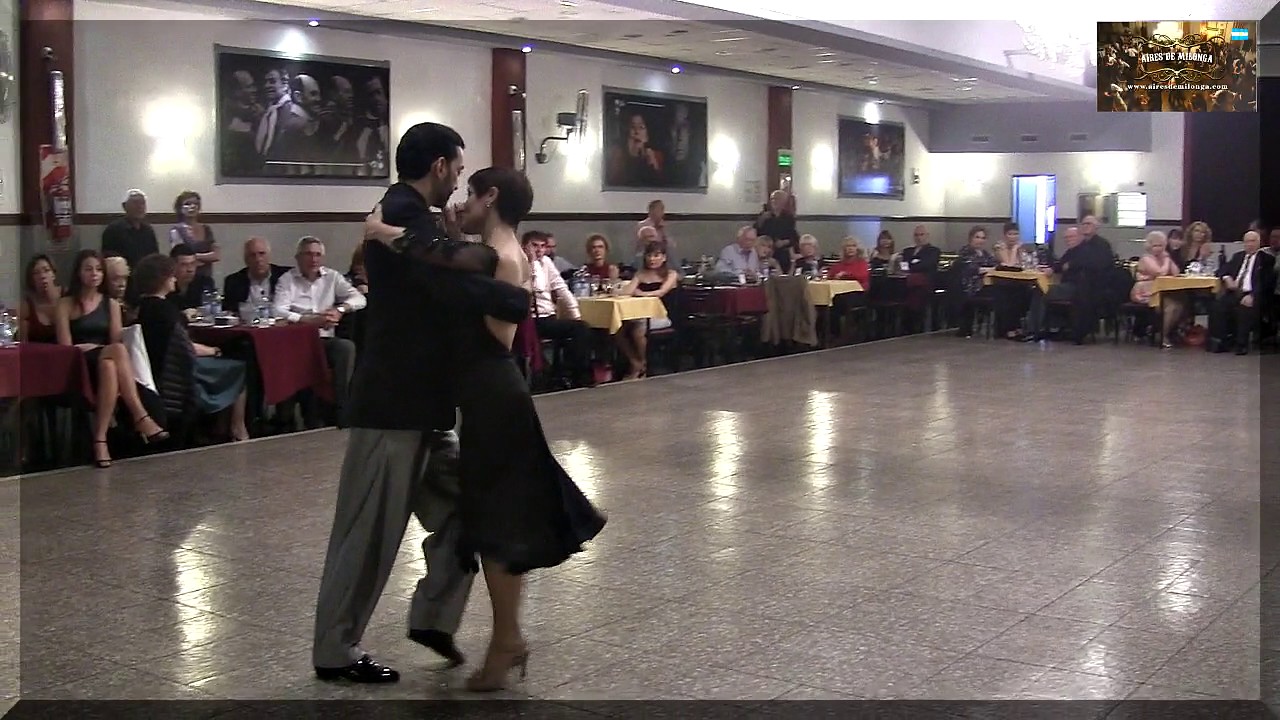 Aurora Lubiz, Demian Garcia, La Baldosa Milonga, tango, Buenos Aires