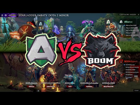 BOOM Esports vs Alliance Game 1 - ImbaTV Dota 2 Minor Season 3